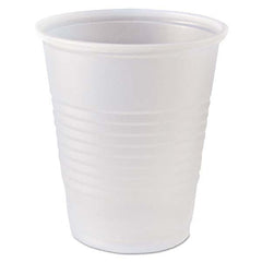 Fabri-Kal - RK Ribbed Cold Drink Cups, 5 oz, Clear, 2500/Carton - Exact Industrial Supply