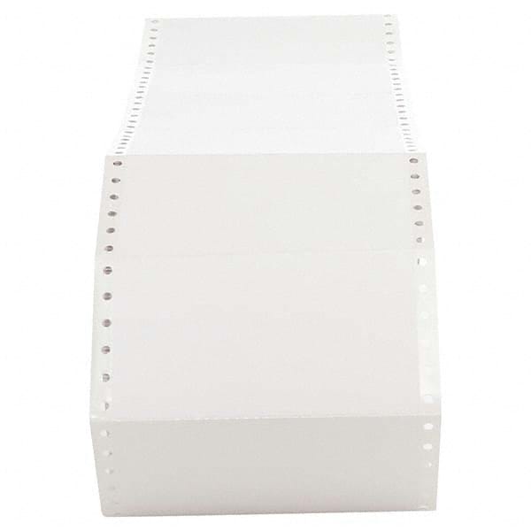 UNIVERSAL - Labels, Ribbons & Tapes Type: Dot Matrix Label Color: White - Exact Industrial Supply