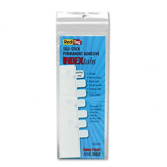 Redi-Tag - Tabs, Indexes & Dividers Indexes & Divider Type: Insertable Extended Tab Indexes Size: 1 - Exact Industrial Supply