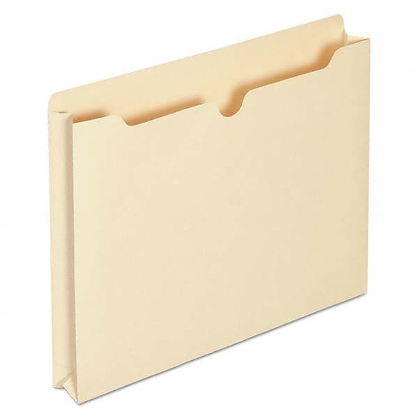 UNIVERSAL - File Folders, Expansion Folders & Hanging Files Folder/File Type: File Sleeves & Jackets-File Jacket-Top Tab Color: Manila - Exact Industrial Supply