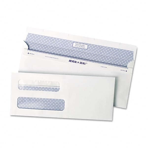 Quality Park - Mailers, Sheets & Envelopes Type: Business Envelope Style: Self Adhesive - Exact Industrial Supply