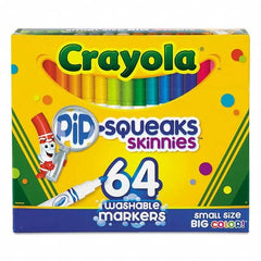 Crayola - Markers & Paintsticks Type: Washable Marker Color: Assorted - Exact Industrial Supply