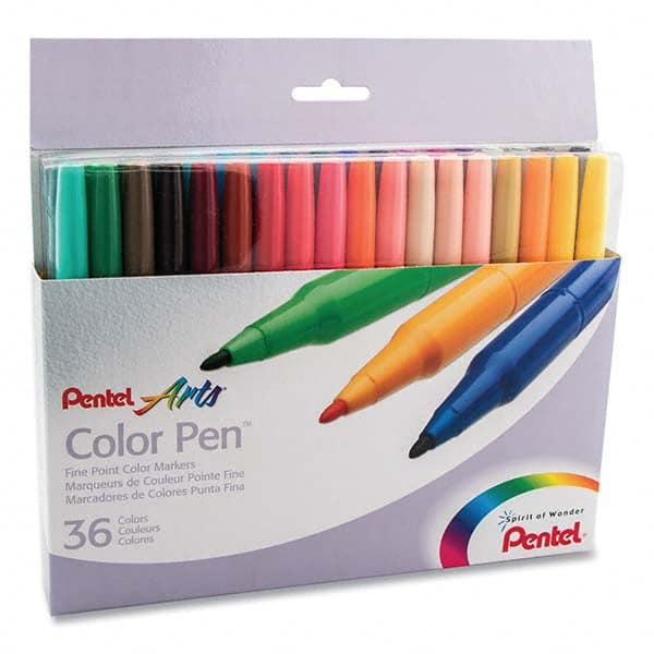 Pentel - Pens & Pencils Type: Color Pen Set Color: Assorted - Exact Industrial Supply