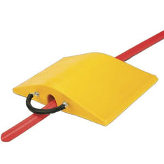 Checkers - On Floor Cable Covers Cover Material: Polyurethane Number of Channels: 1 - Exact Industrial Supply