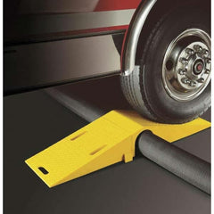 Checkers - On Floor Cable Covers Cover Material: Polyurethane Number of Channels: 1 - Exact Industrial Supply