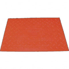 Checkers - On Floor Cable Covers Cover Material: Polyurethane Number of Channels: 1 - Exact Industrial Supply