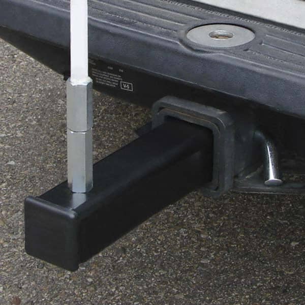Checkers - Flag Pole Accessories Type: Hitch Mount Assembly Material: Steel; Plastic - Exact Industrial Supply