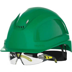 HexArmor - ANSI Type I Class C 6-Point Ratchet Short Brim Hard Hat - Exact Industrial Supply