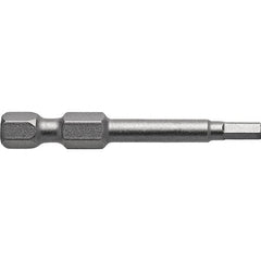 Apex - Power & Impact Screwdriver Bits & Holders Bit Type: Hex Hex Size (Metric): 2.50 (mm) - Exact Industrial Supply