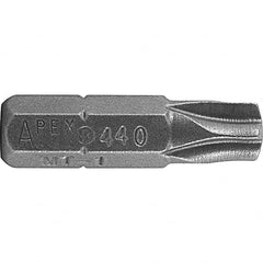 Apex - Power & Impact Screwdriver Bits & Holders Bit Type: Mortorq Specialty Point Size: #1 - Exact Industrial Supply