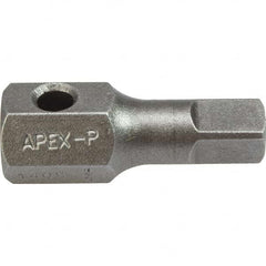 Apex - Specialty Screwdriver Bits Type: Hex Bit Inch Style: Power Bit - Exact Industrial Supply