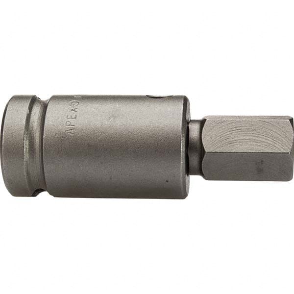 Apex - Hex Screwdriver Bits Type: Square Drive Measurement Type: Metric - Exact Industrial Supply