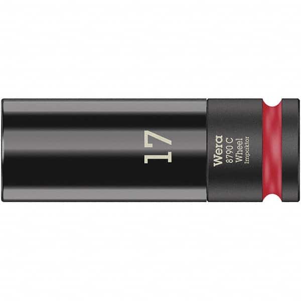 Wera - Impact Sockets Drive Size (Inch): 1/2 Size (mm): 17.0 - Exact Industrial Supply