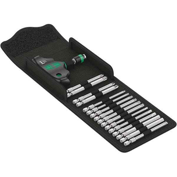 Wera - Screwdriver Bit Sets Type: Bit Set Drive Size: 1/4 (Inch) - Exact Industrial Supply