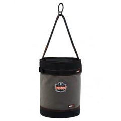 5960T L GRAY CANVAS HOIST BUCKET - Exact Industrial Supply