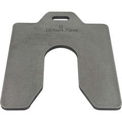 Maudlin Products - Metal Shim Stock Type: Slotted Shim Material: Stainless Steel - Exact Industrial Supply