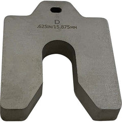 Maudlin Products - Metal Shim Stock Type: Slotted Shim Material: Stainless Steel - Exact Industrial Supply