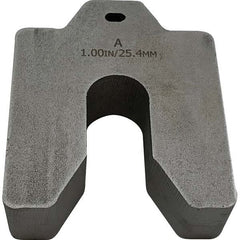 Maudlin Products - Metal Shim Stock Type: Slotted Shim Material: Stainless Steel - Exact Industrial Supply