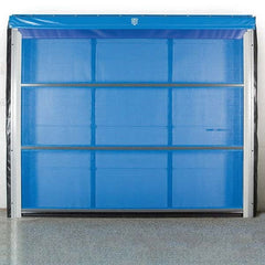 Goff's Enterprises - Dock Strip Doors/Curtains Type: Roll Up Dock Screen Door Width (Feet): 8 - Exact Industrial Supply