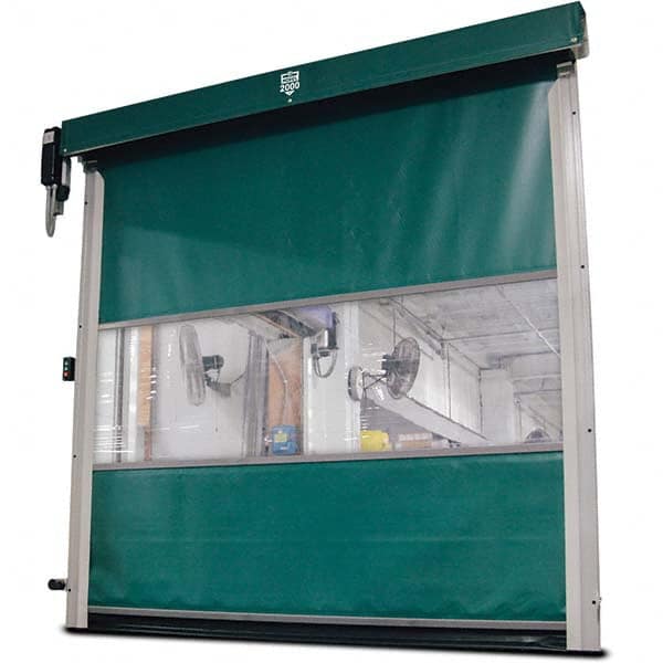 Goff's Enterprises - Dock Strip Doors/Curtains Type: Roll Up Dock Screen Door Width (Feet): 9 - Exact Industrial Supply