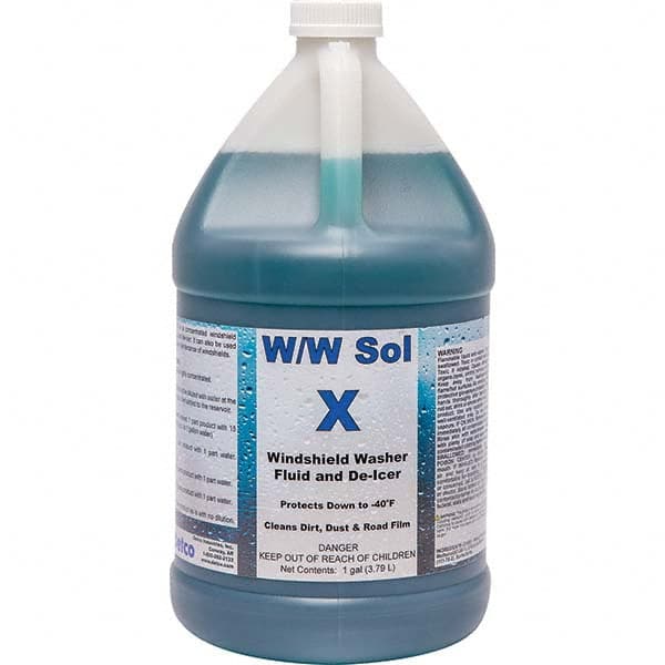 Detco - Automotive Cleaners & Degreaser Type: Windshield Washer Fluid Container Size: 1 Gal. - Exact Industrial Supply