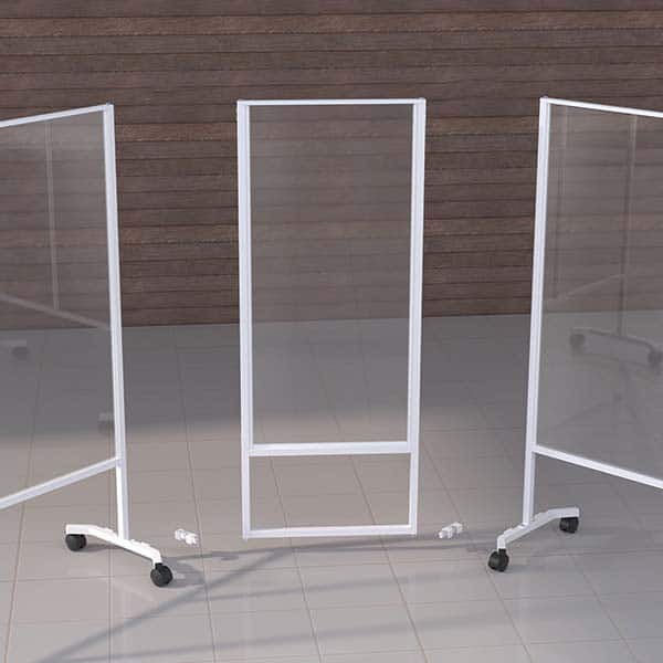ECONOCO - 67-1/2" x 23-3/4" Partition & Panel System-Social Distancing Barrier - Exact Industrial Supply