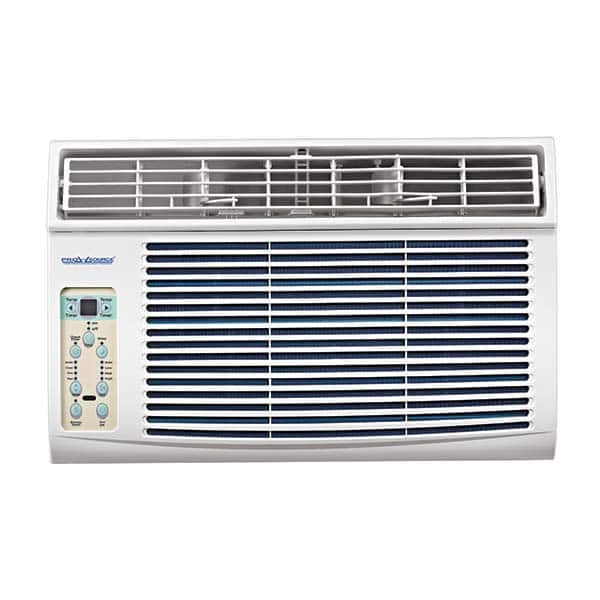 PRO-SOURCE - 6,000 BTU 4.5 Amp EER 12.2 169 CFM Remote Control Air Conditioner - Exact Industrial Supply