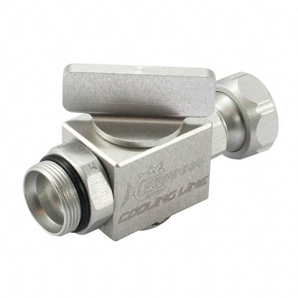Piranha Cooling Line - Instrumentation Ball Valves Material: Aluminum Pipe Size: 0.25 (Inch) - Exact Industrial Supply