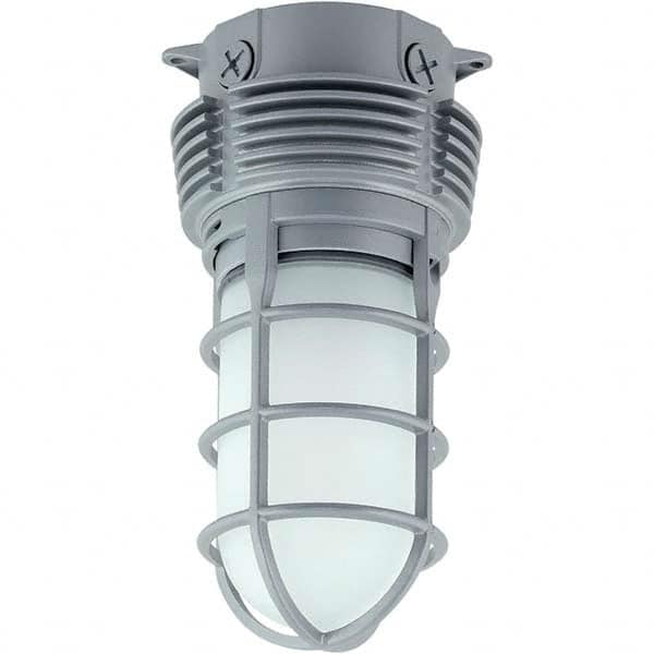 Hazardous Location Light Fixtures; Resistance Features: Vapor-Proof; Recommended Environment: Outdoor; Indoor; Lamp Type: LED; Mounting Type: Ceiling Mount; Wattage: 11 W; Overall Length: 5.2000 in; Overall Height: 10.3700 in; Overall Width: 5.2000 in; Mi