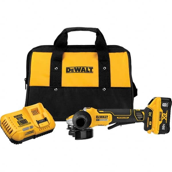 DeWALT - Angle & Disc Grinders Type of Power: Cordless Wheel Diameter (Inch): 4-1/2 - 5 - Exact Industrial Supply