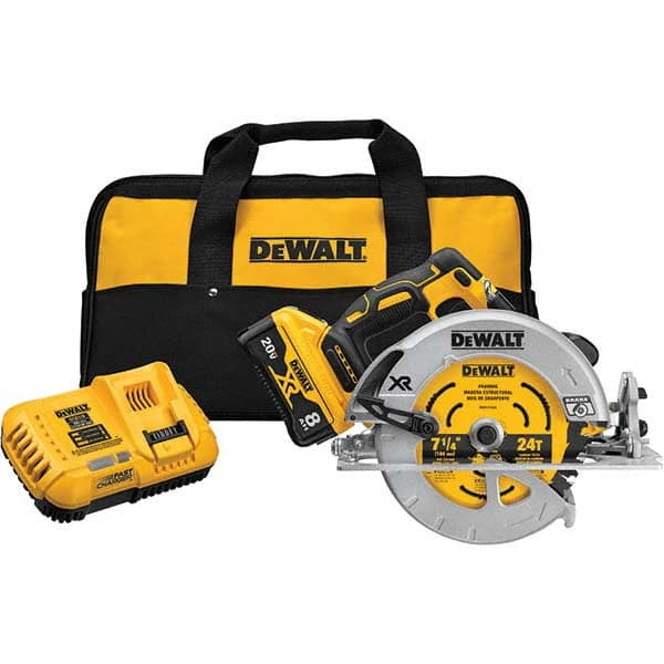 DeWALT - Cordless Circular Saws Voltage: 20 Battery Chemistry: Lithium-Ion - Exact Industrial Supply