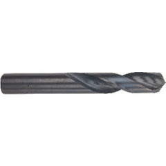 27/64″ Dia. Screw Machine Drill, 135 Degrees, Black Oxide, Series/List # 1398 - Exact Industrial Supply