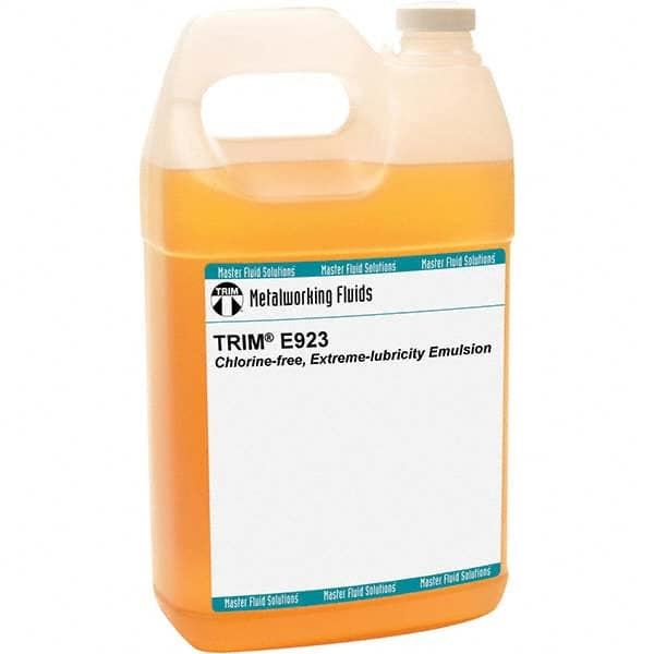 Master Fluid Solutions - TRIM E923 1 Gal Bottle Cutting, Drilling, Sawing, Grinding, Tapping & Turning Fluid - Exact Industrial Supply