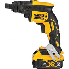 DeWALT - Cordless Screwdrivers Voltage: 20.0 Handle Type: Pistol Grip - Exact Industrial Supply