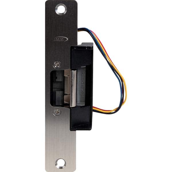 Made in USA - Electric Strikes Type: Electric Door Strike Length (Inch): 6-21/32 - Exact Industrial Supply