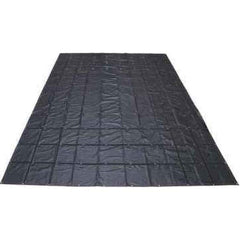 Tarp/Dust Cover: Black, Polyester, 24' Long x 18' Wide Black