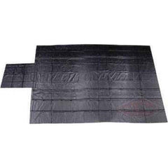 Tarp/Dust Cover: Black, Polyester, 24' Long x 28' Wide Black