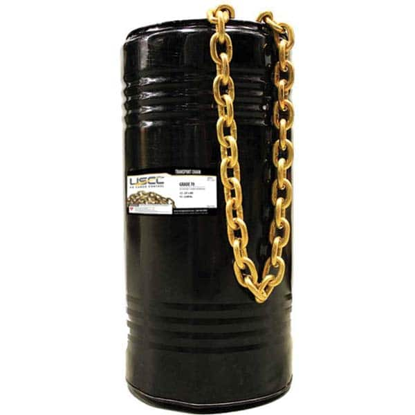 US Cargo Control - Welded Chain Chain Grade: 70 Trade Size: 1/2 - Exact Industrial Supply