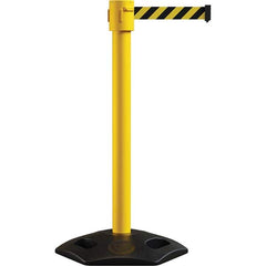 Trafford Industrial - Barrier Posts Type: Stanchion Post Color/Finish: Yellow - Exact Industrial Supply