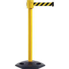 Trafford Industrial - Barrier Posts Type: Stanchion Post Color/Finish: Yellow - Exact Industrial Supply