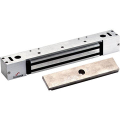 Made in USA - Electromagnet Locks Average Magnetic Pull (Lb.): 1200.000 (Pounds) Length (Inch): 14 - Exact Industrial Supply