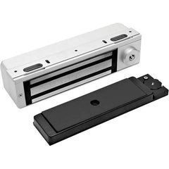 Made in USA - Electromagnet Locks Average Magnetic Pull (Lb.): 1500.000 (Pounds) Length (Inch): 11 - Exact Industrial Supply