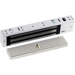 Made in USA - Electromagnet Locks Average Magnetic Pull (Lb.): 750.000 (Pounds) Length (Inch): 9-3/8 - Exact Industrial Supply