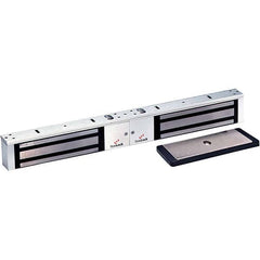 Made in USA - Electromagnet Locks Average Magnetic Pull (Lb.): 1200.000 (Pounds) Length (Inch): 22 - Exact Industrial Supply