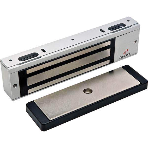 Made in USA - Electromagnet Locks Average Magnetic Pull (Lb.): 1500.000 (Pounds) Length (Inch): 11 - Exact Industrial Supply