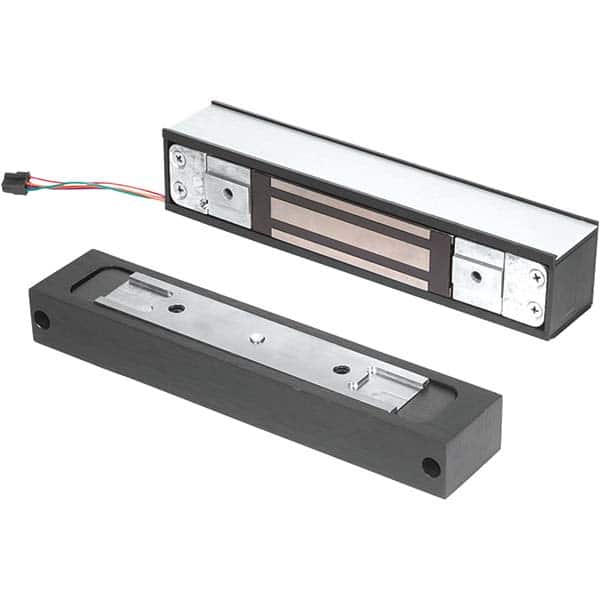 Schlage - Electromagnet Locks Average Magnetic Pull (Lb.): 3000.000 (Pounds) Length (Inch): 9-13/16 - Exact Industrial Supply