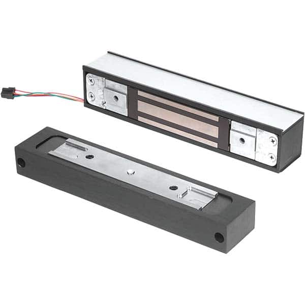 Schlage - Electromagnet Locks Average Magnetic Pull (Lb.): 3000.000 (Pounds) Length (Inch): 9-13/16 - Exact Industrial Supply