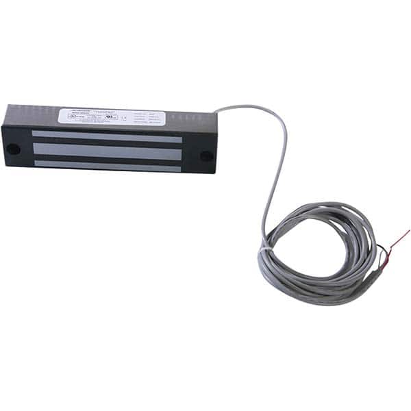 Securitron - Electromagnet Locks Average Magnetic Pull (Lb.): 600.000 (Pounds) Length (Inch): 8 - Exact Industrial Supply
