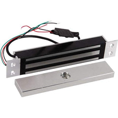 Made in USA - Electromagnet Locks Average Magnetic Pull (Lb.): 750.000 (Pounds) Length (Inch): 9 - Exact Industrial Supply