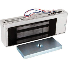 Securitron - Electromagnet Locks Average Magnetic Pull (Lb.): 1200.000 (Pounds) Length (Inch): 10-1/2 - Exact Industrial Supply